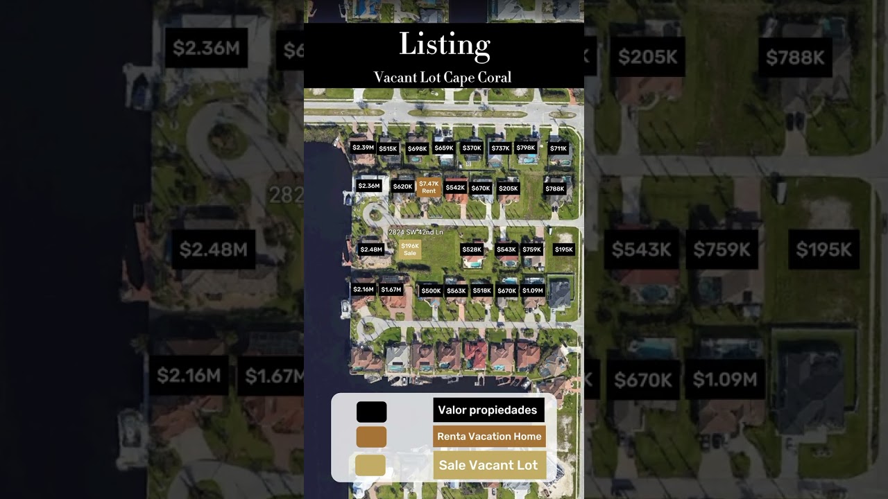 Vacant Lot Cape Coral 🏠