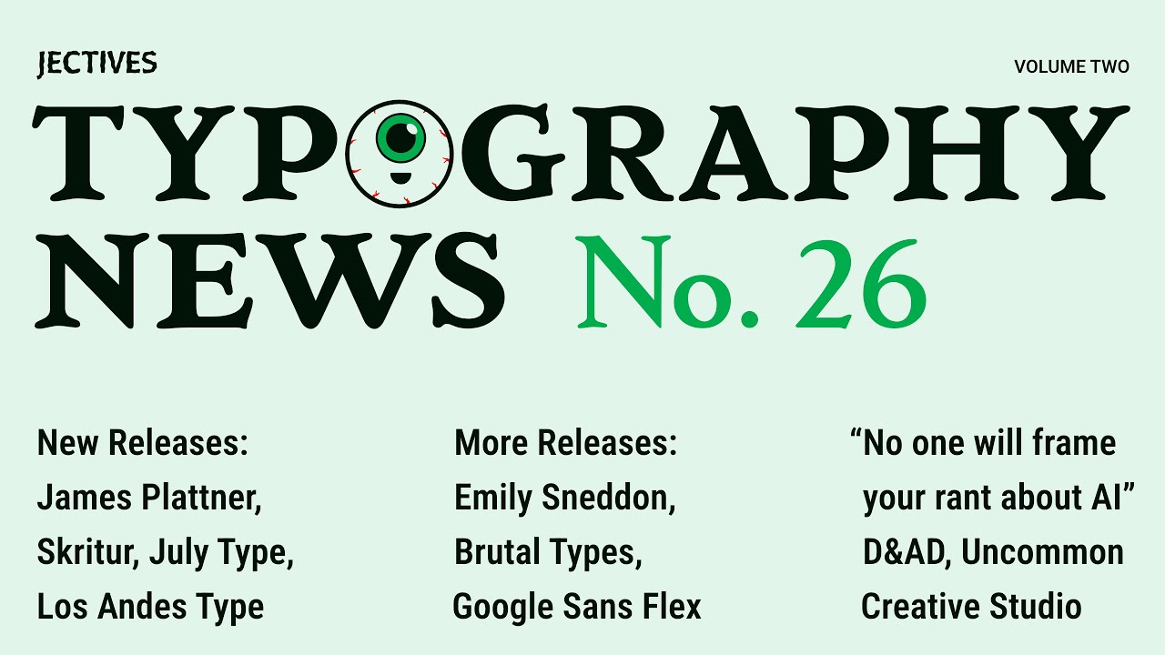 Typography News No. 26