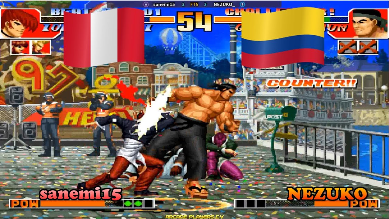 The King of Fighters '97 ➤ sanemi15 (Peru) vs NEZUKO (Colombia) kof97
