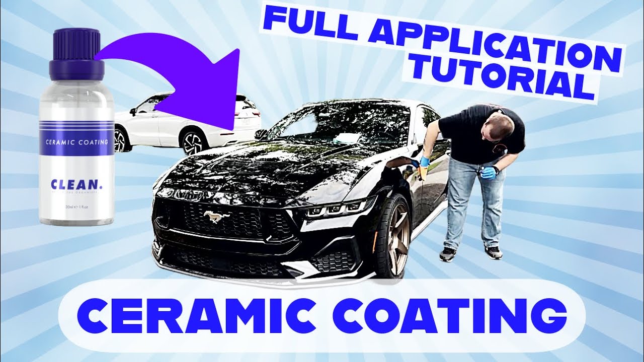 Step-By-Step Tutorial: CLEAN by Pan The Organizer 3 Year Ceramic Coating Application