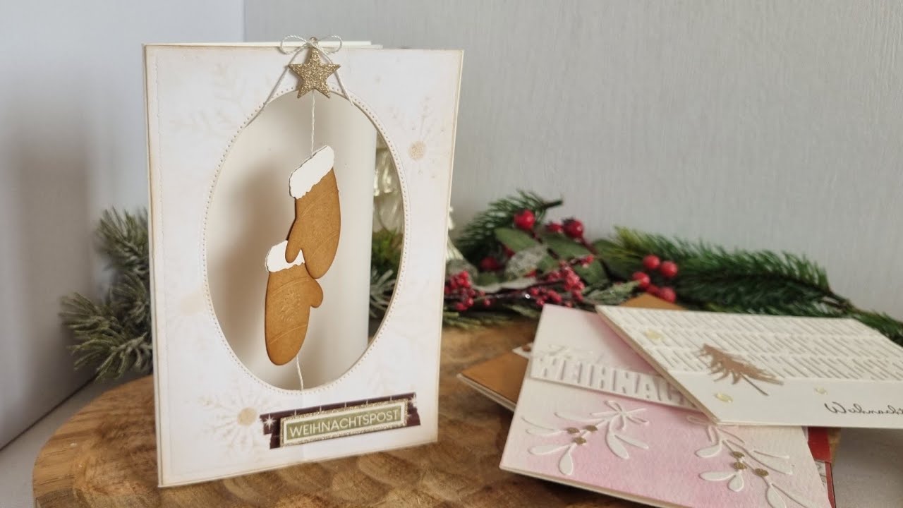 Spinnerkarte und vieles mehr, Bastelideen mit dem Adventskalender Tür 1-10 von Kulricke 2025,