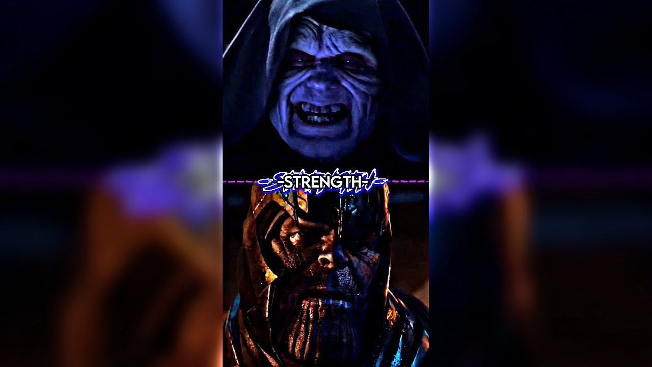 Thanos (All Stones) vs Palpatine (Cinematic Version)