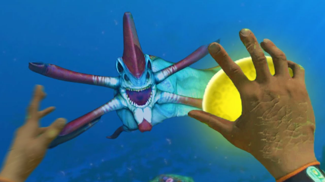Probé las maneras más extrañas de acabar con los Leviathanes en Subnautica...