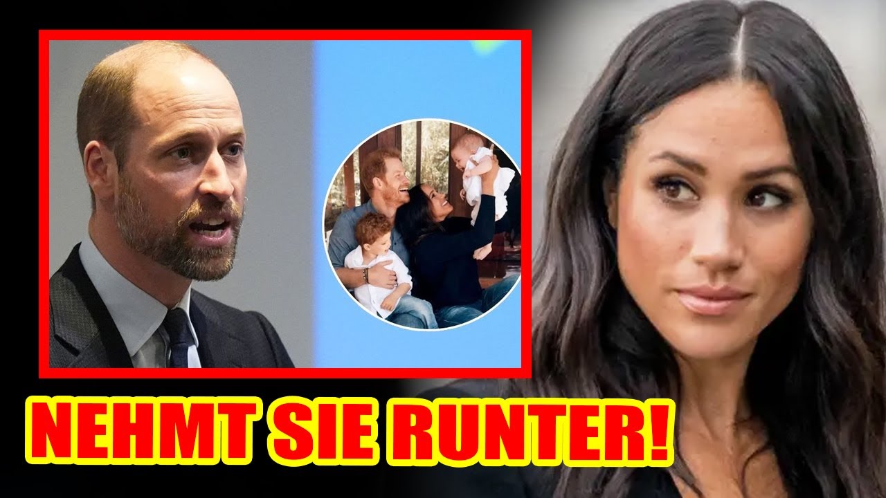 NEHMT SIE RUNTER! William streicht Archie & Lilibet von der BRF-Seite Titel weg Haz & Meg rasten aus