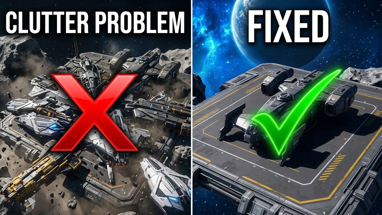 Решение проблемы замусоривания серверов в Star Citizen