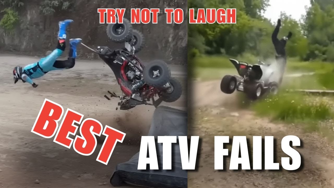 DUMB ATV 4x4 Fails and Crashes - 2025