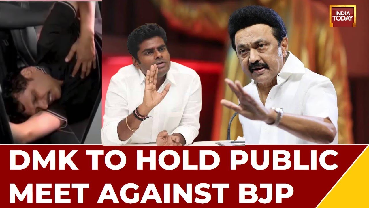 DMK Led Secular Progressive Alliance Public Meet Today To Condemn BJP 'Anti-Democratic' Act