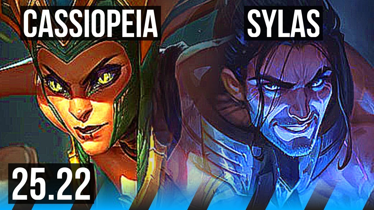 CASSIOPEIA vs SYLAS (MID) | NA Master | 25.22
