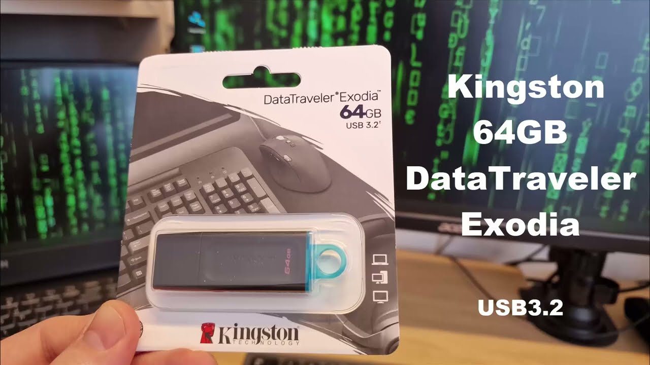 Pendrive Kingston DataTraveler Exodia, 64 GB - Speed Test