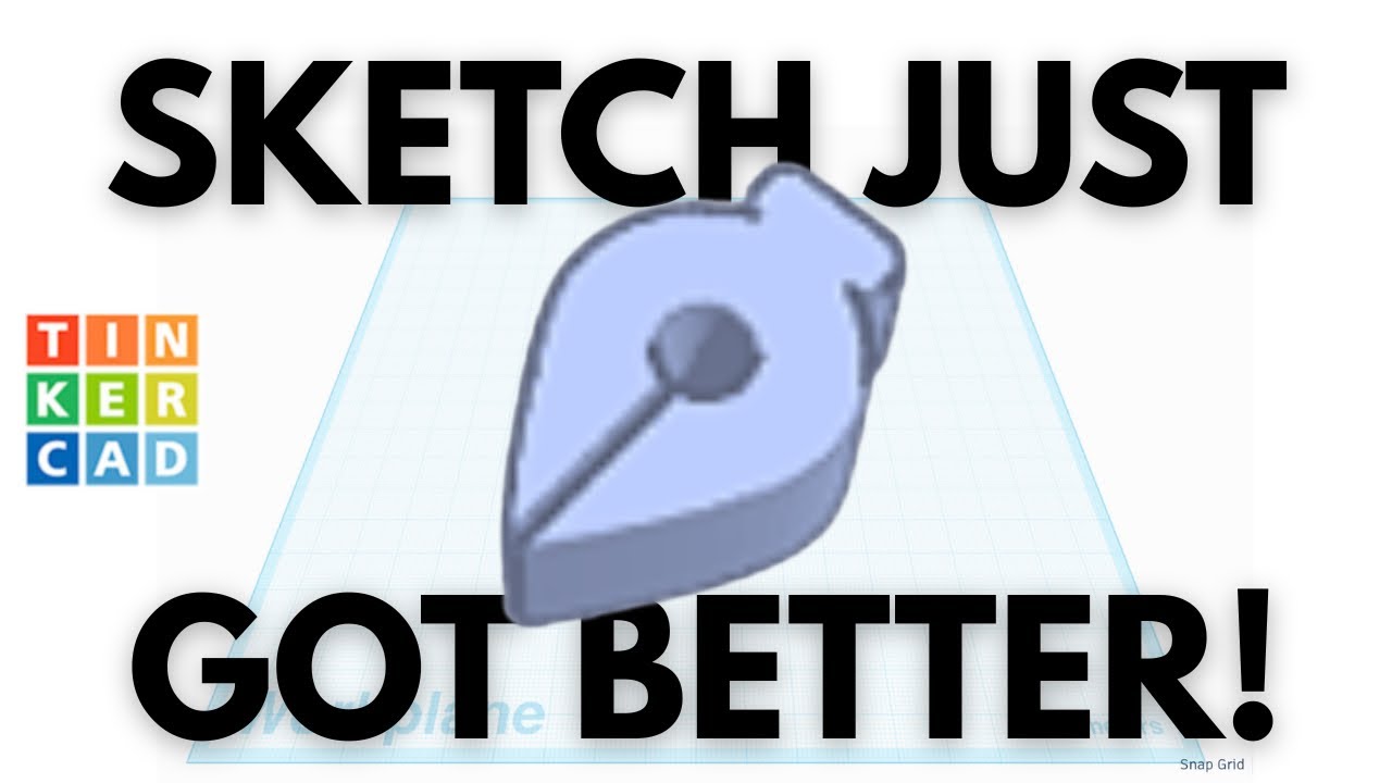 You need to know about Tinkercad's new Sketch features!