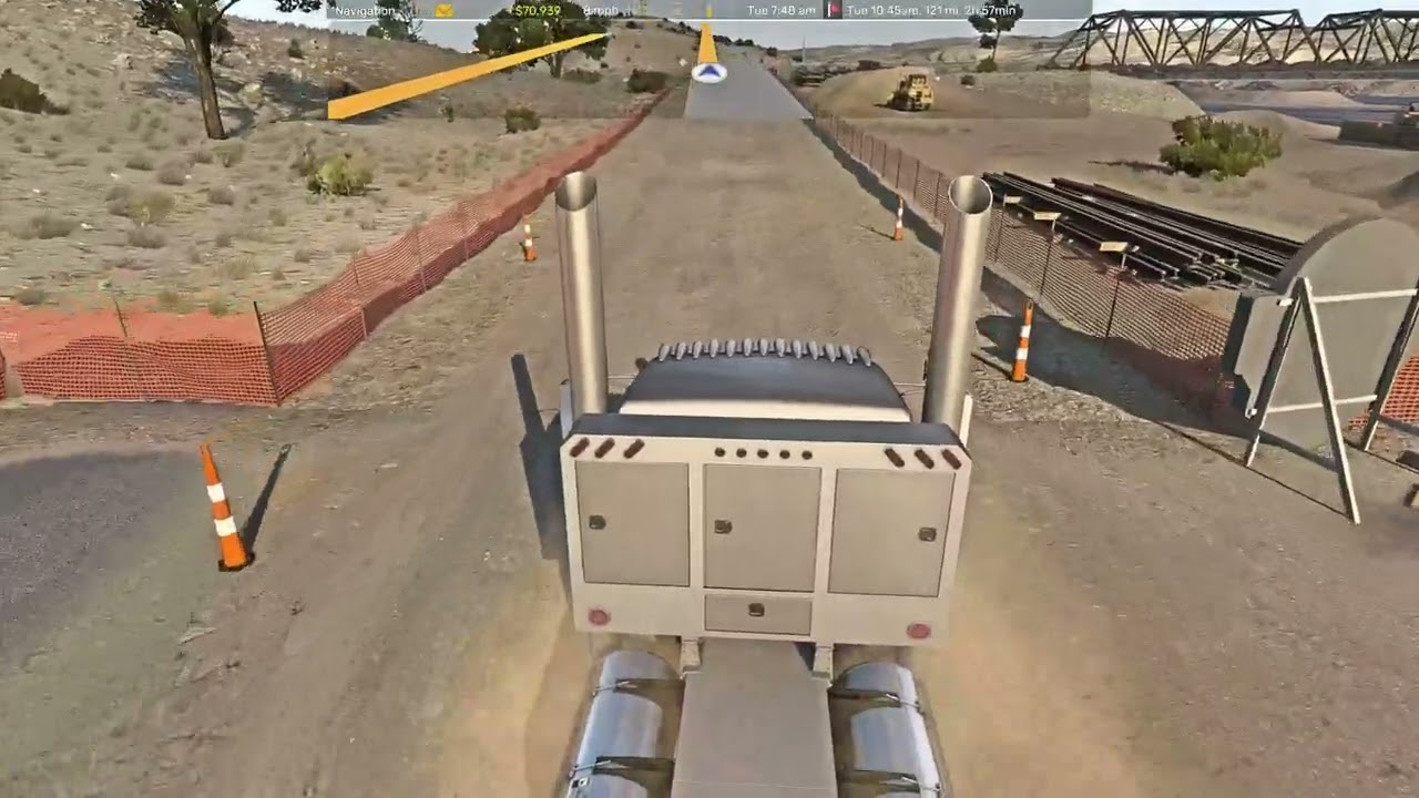 American Truck Simulator Episode 2 Trucking In California