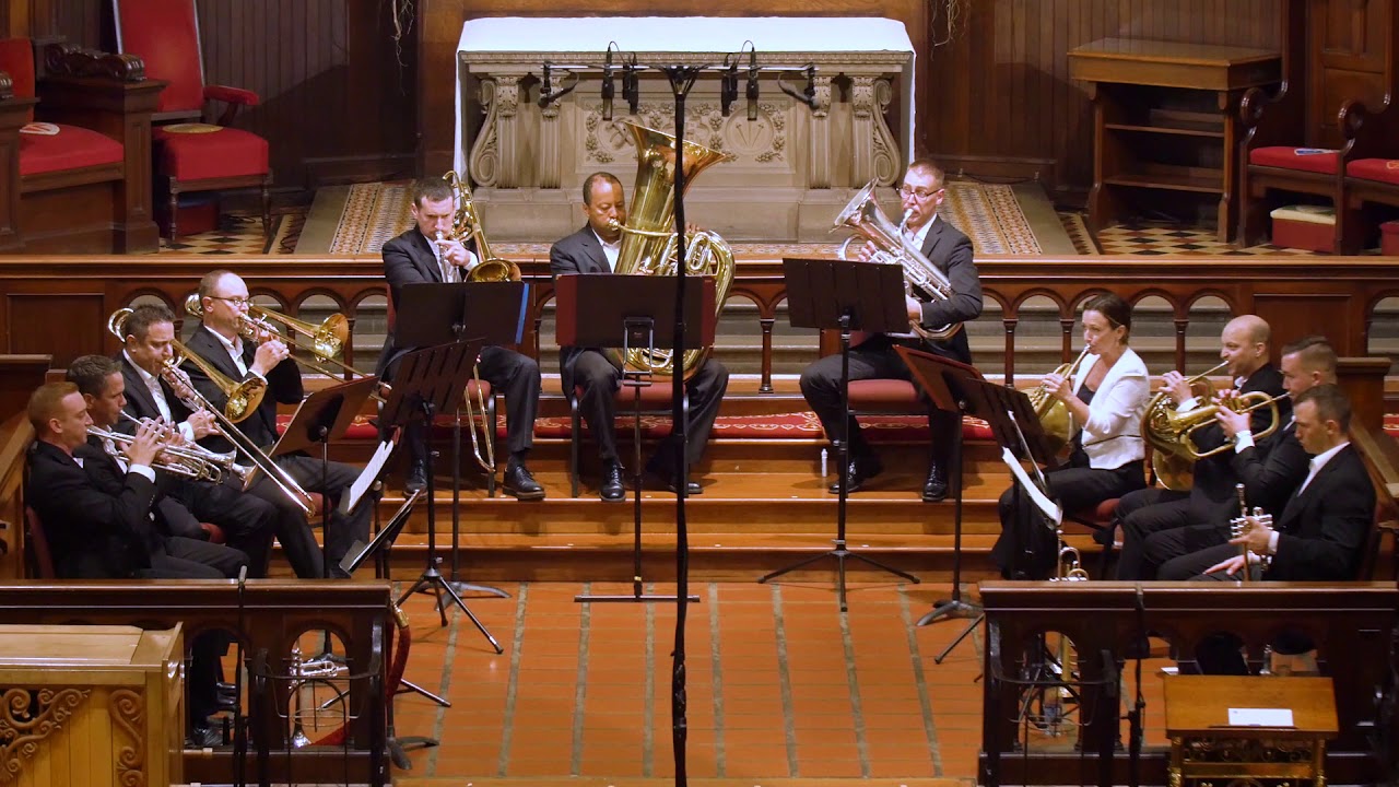 Barclay Brass plays Grainger - Shepherd's Hey, Irish Tune and In Dahomey