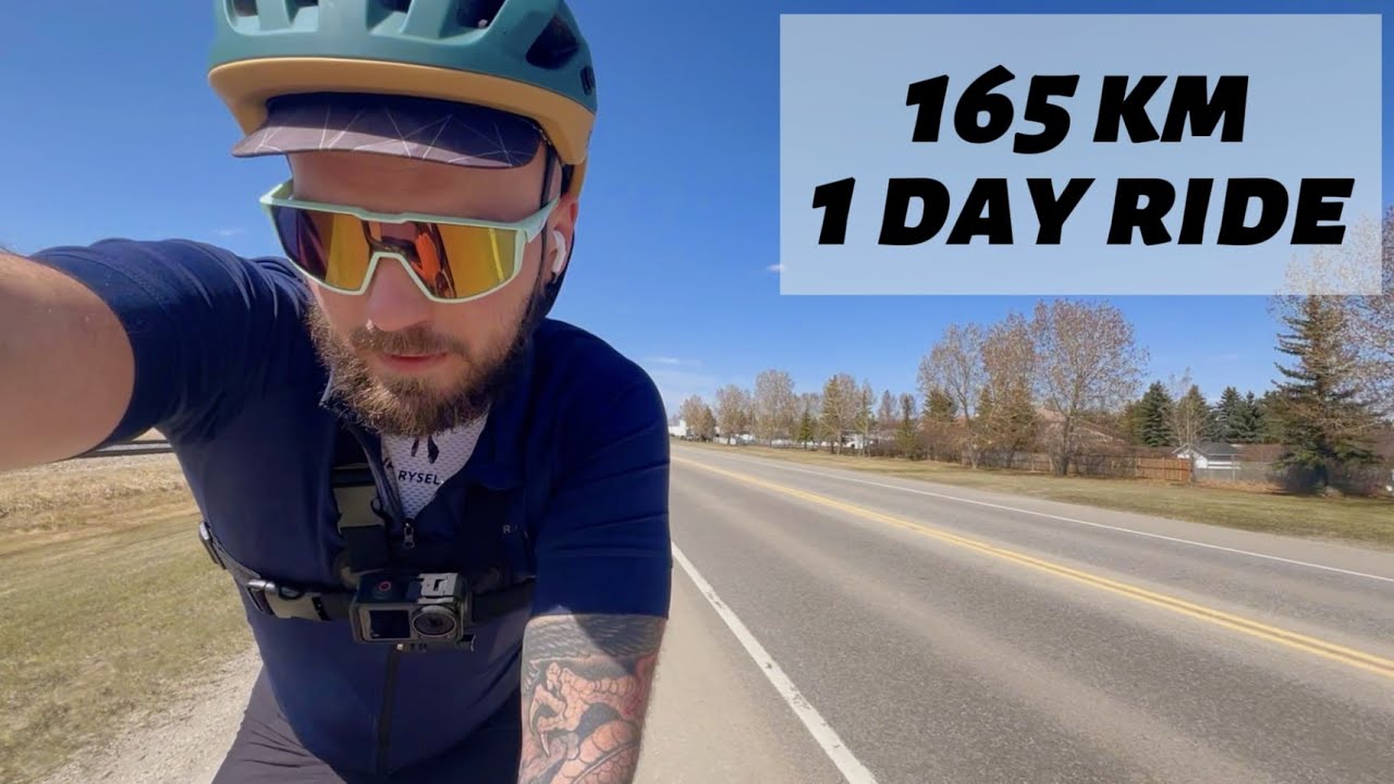 165 KM Solo Bike Ride - Roundtrip from Calgary to Cremona, Carstairs and more...
