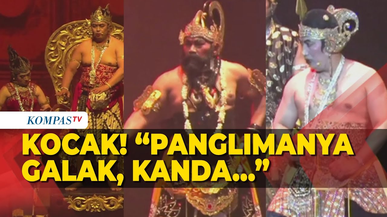 Sukses Ngocok Perut! Aksi Kapolri dan Panglima TNI di Wayang Orang Sampai Dibilang Galak!