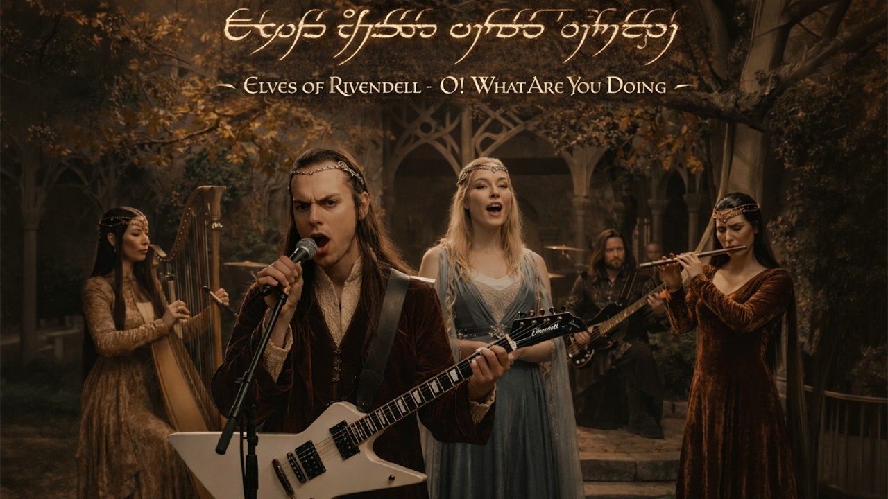 Elves of Rivendell - O! What Are You Doing  |  Rock Version  | The Hobbit
