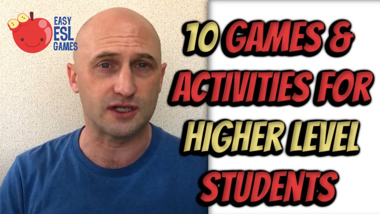 10 Games & Activities for Higher Level Students in Online Zoom Classes - Videos For Teachers
