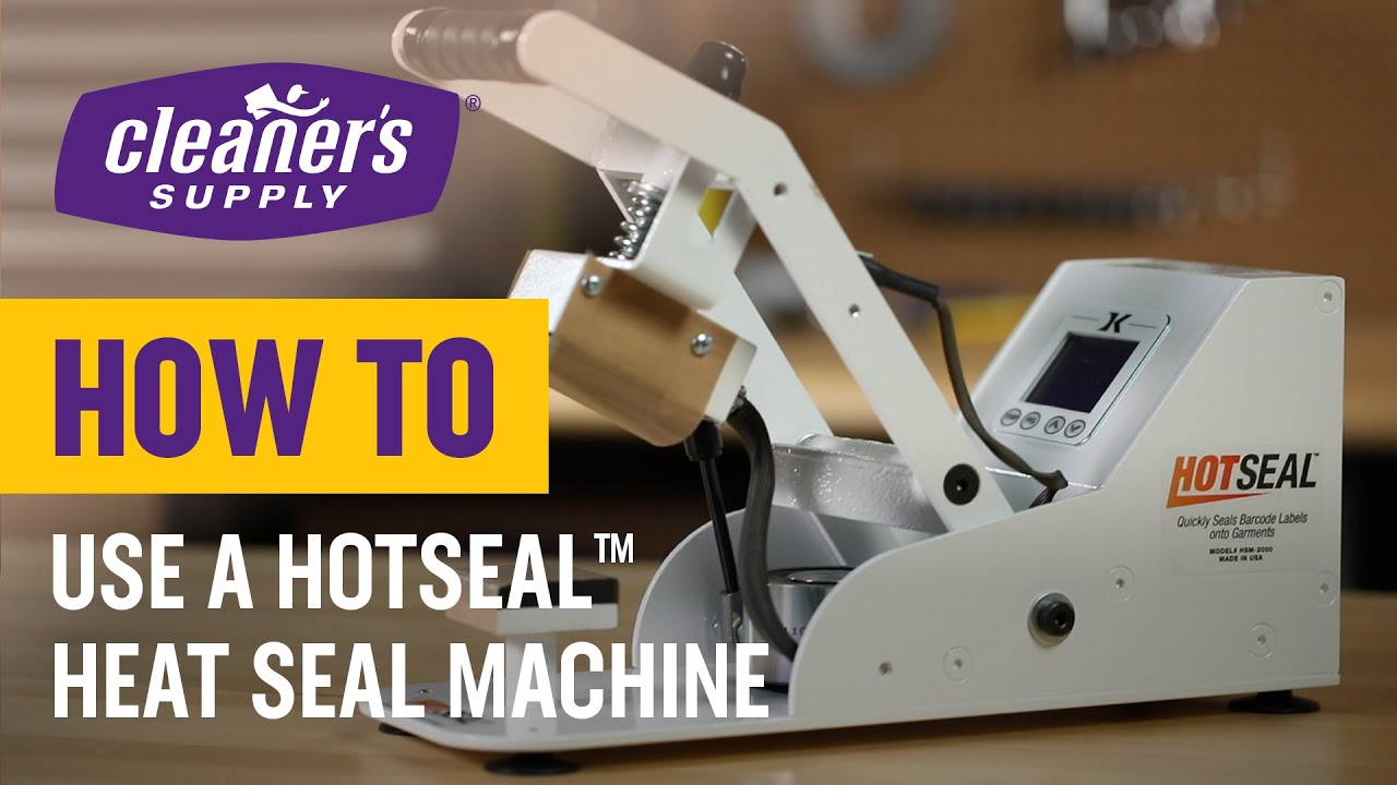 How To Use A Hotseal Heat Seal Machine