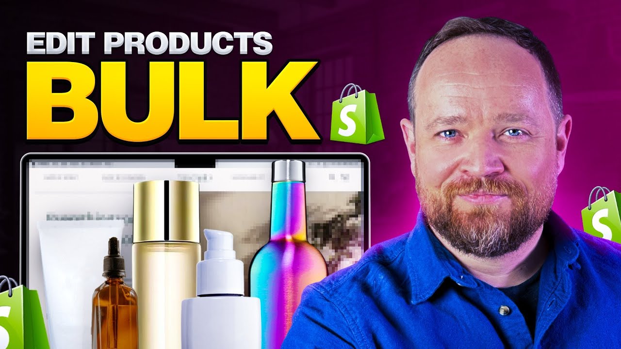 BULK EDIT Products on SHOPIFY Like a Pro!