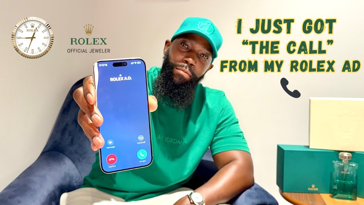 Мне только что позвонил мой авторизованный дилер Rolex! | Первый звонок от авторизованного дилера...
