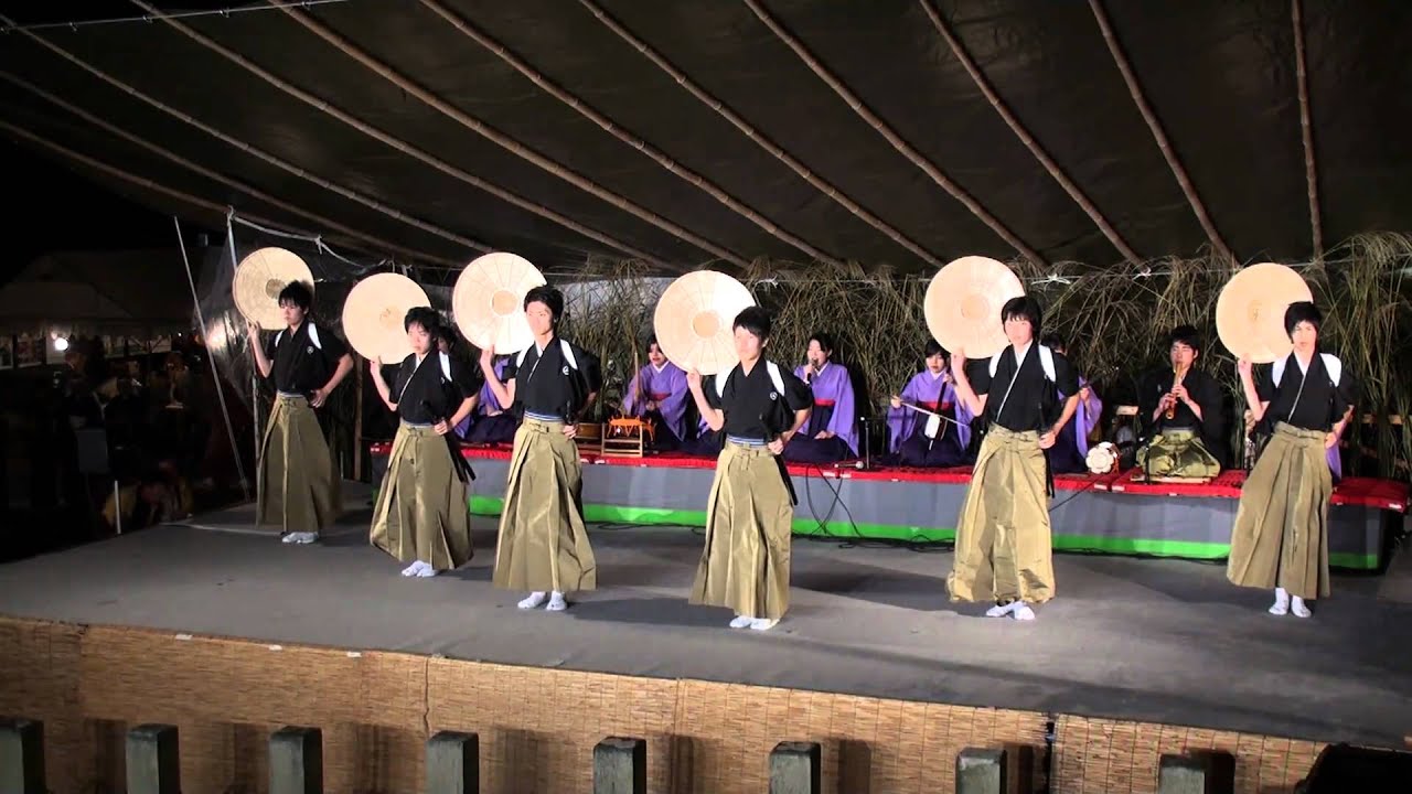 麦屋節（平高校郷土芸能部）