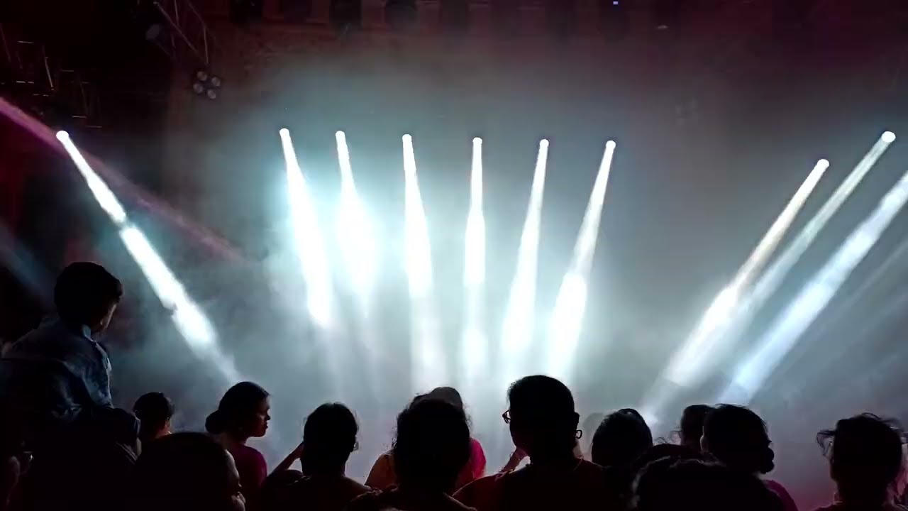 Durga puja pandle lighting and dj sound 🔥.saidpur jut mill, Nilphamari. new durga puja theme song.