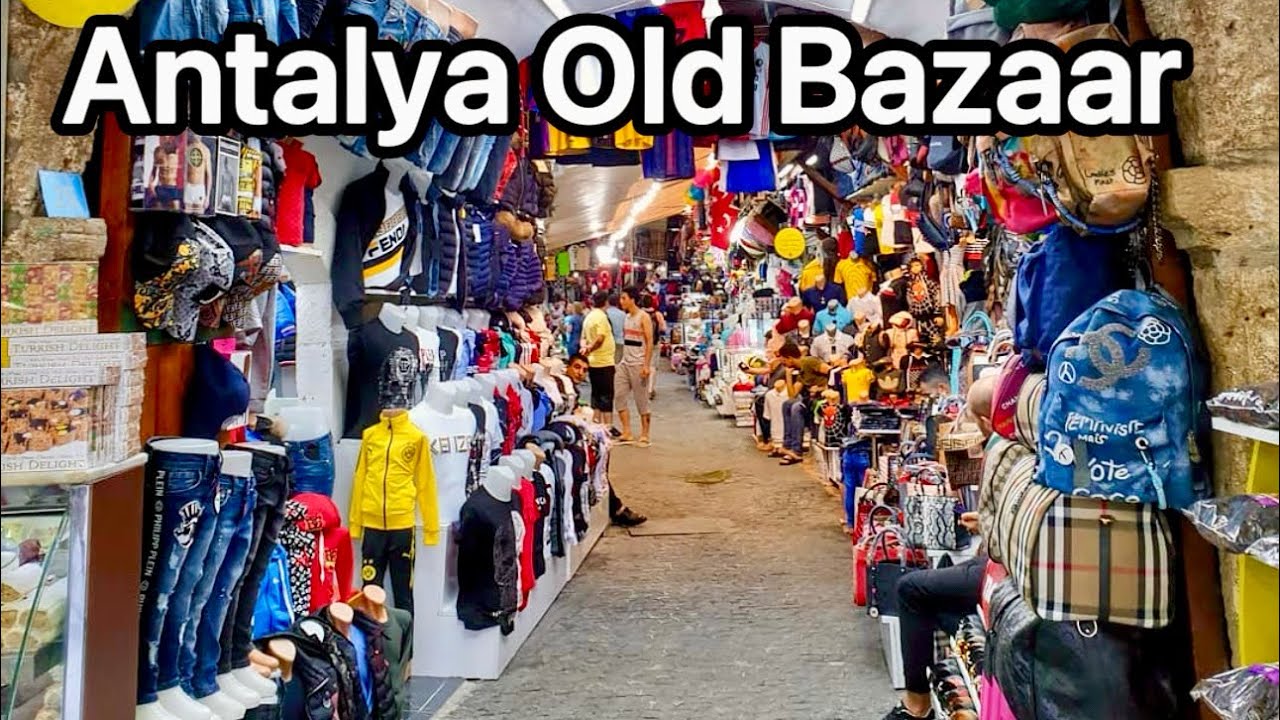Antalya Old Bazaar | Duden Waterfalls Walking Tour 🌴☀️🛍️
