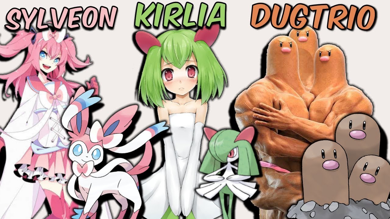 COOL & FUNNY POKEMON GIJINKAS (Pokemon turned into humans)