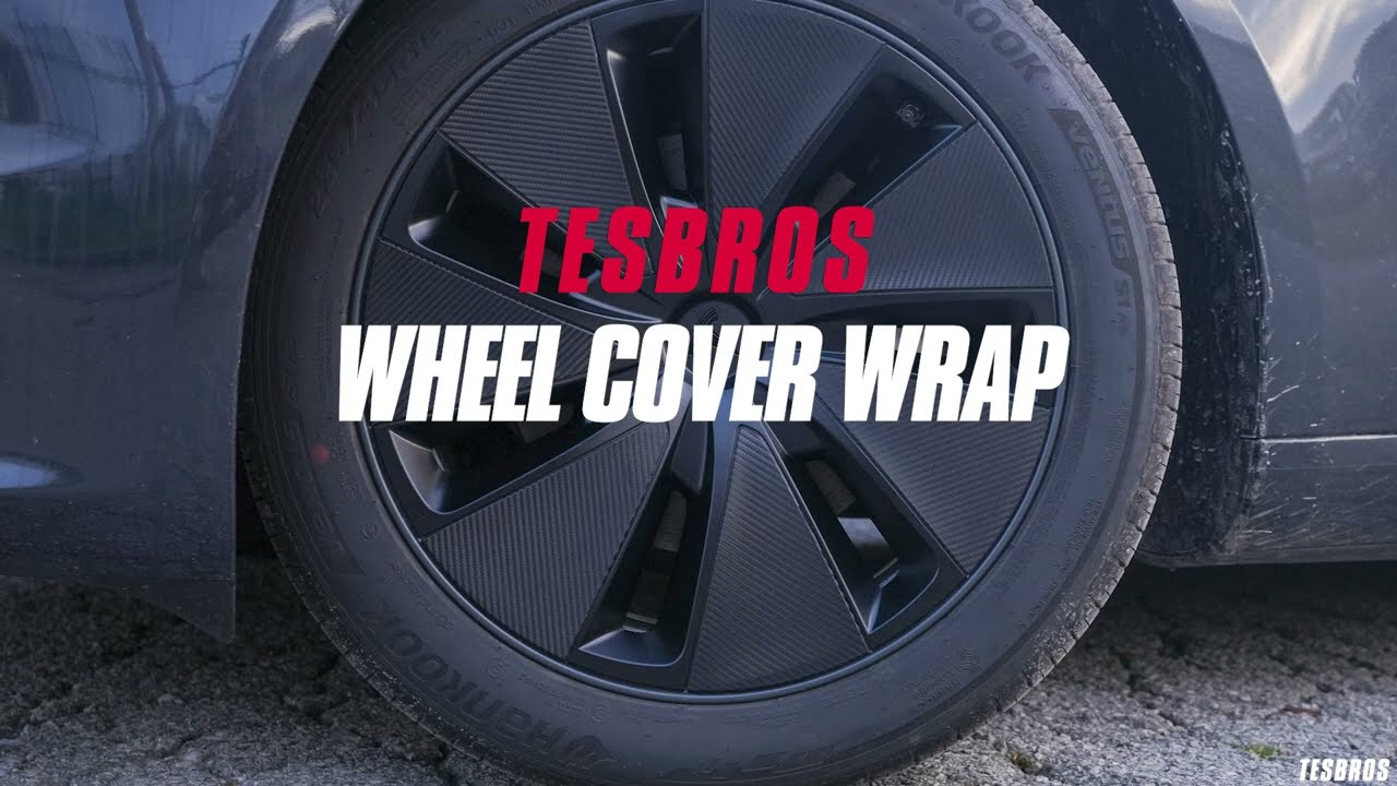 Photon 18in Wheel Cover Wrap for Tesla Model 3 Highland Refresh - Install Guide