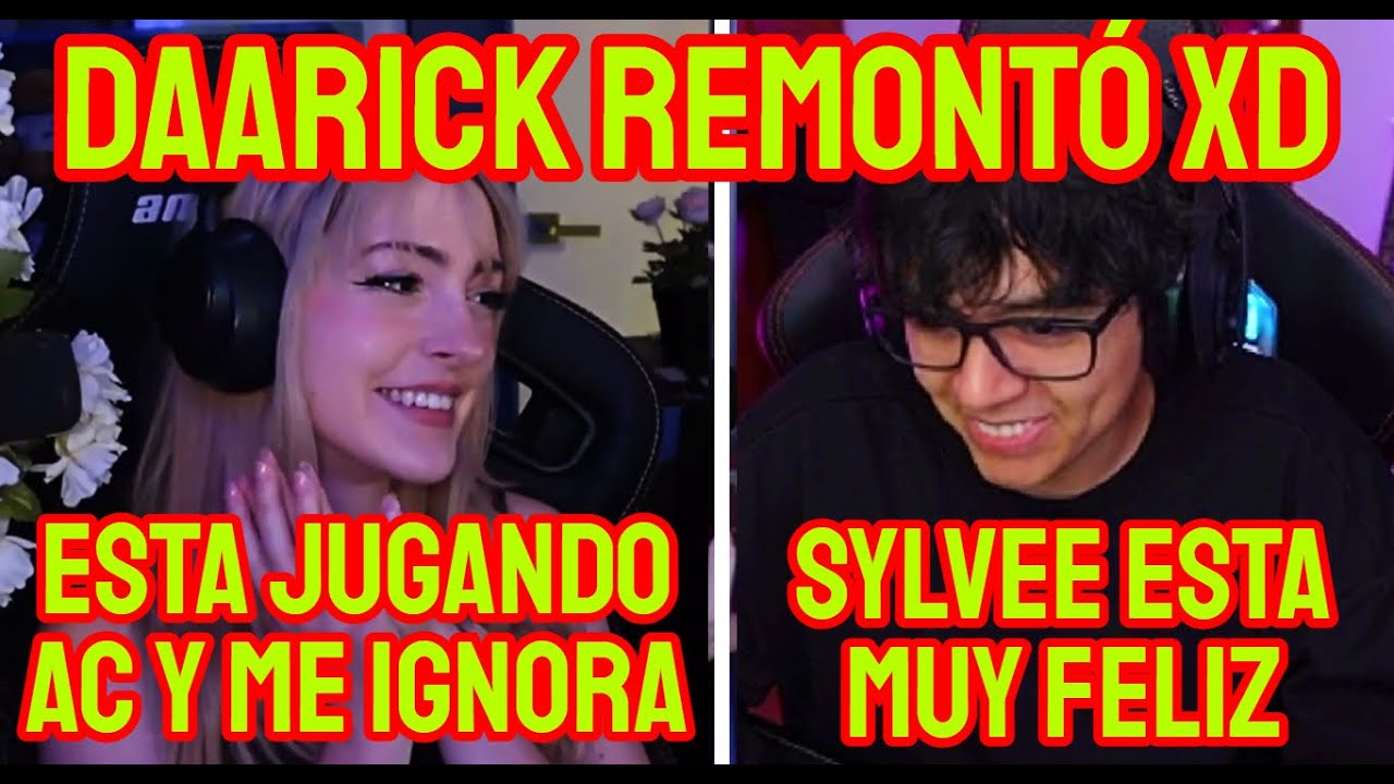 SYLVEEY VE QUE DAARICK ESTA EN ANIMAL CROSSING SIN ELLA, LE RECLAMA Y EL REMONTA, SYLVEE MUY FELIZ