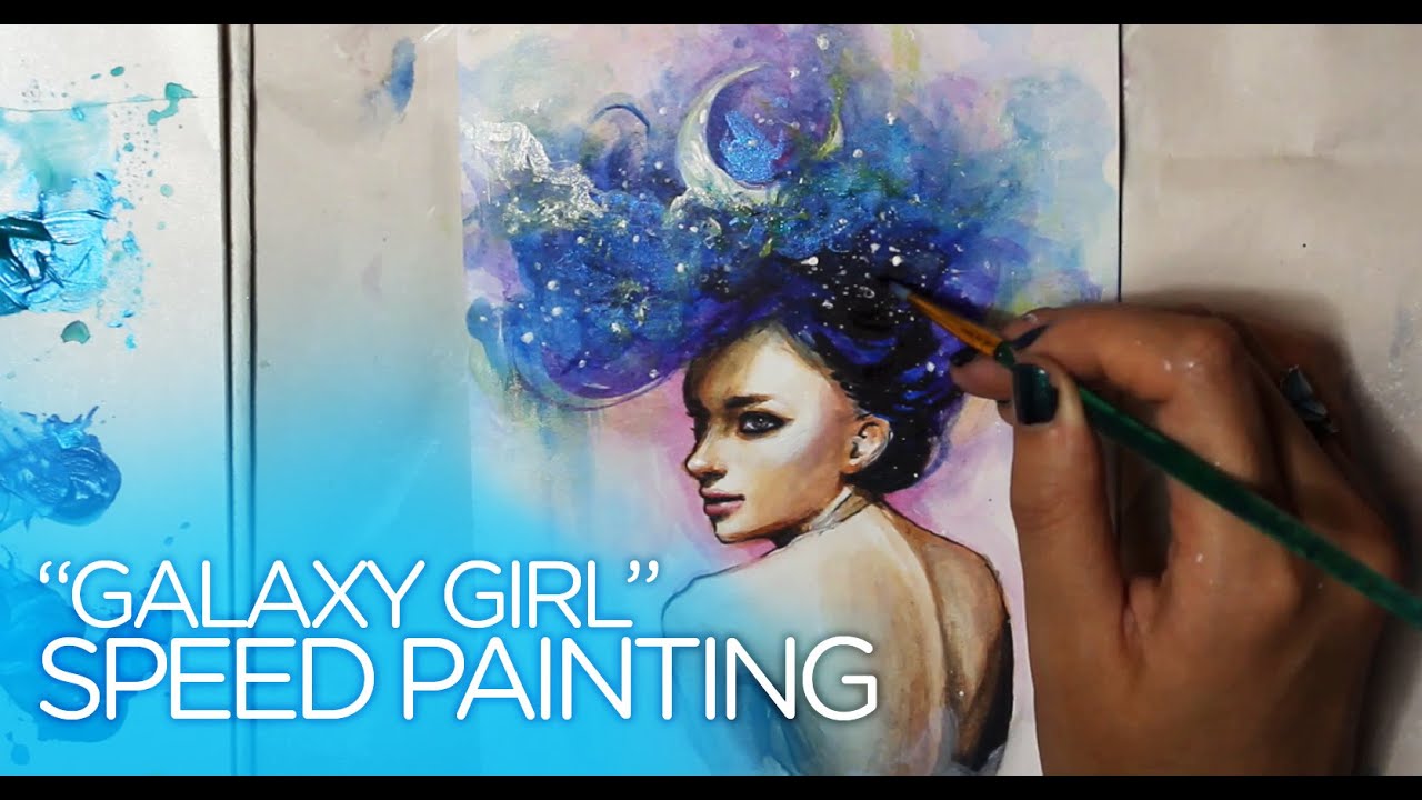 ACRYLIC PAINTING TIME LAPSE || 