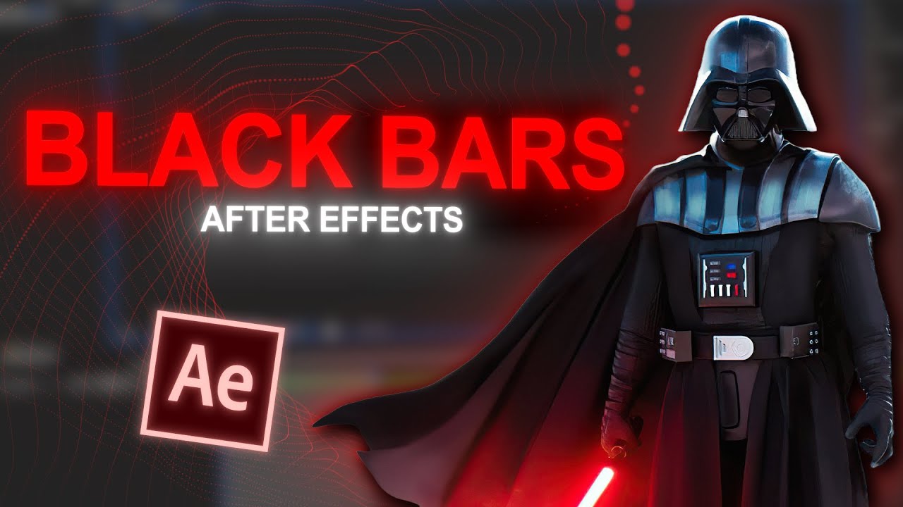 Гладкие чёрные полосы I Учебник After Effects