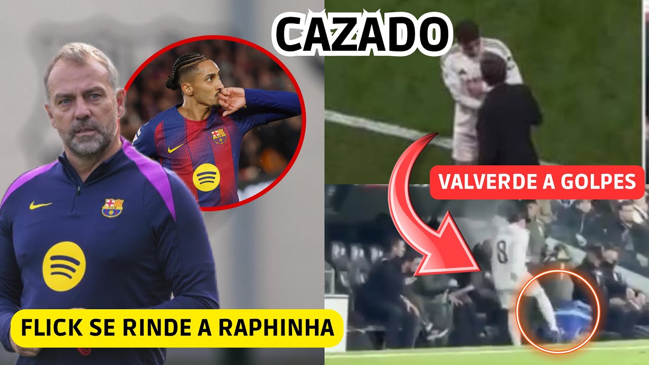 💥 VALVERDE CAZADO! BRUTAL ENFADO con ARBELOA - FLICK SE RINDE A RAPHINHA - RIDICULO NEGREIRA