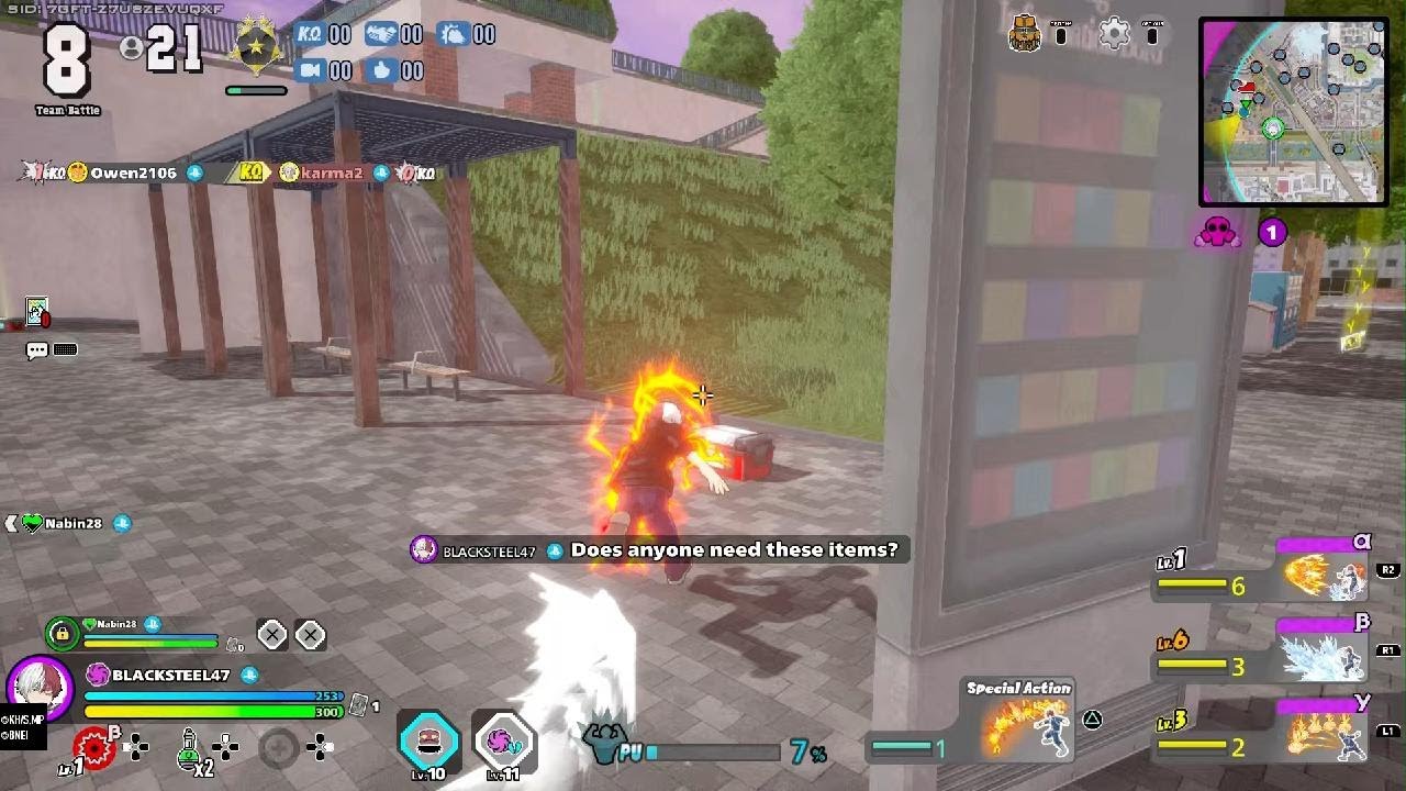 MY HERO ULTRA RUMBLE Ranked Match 