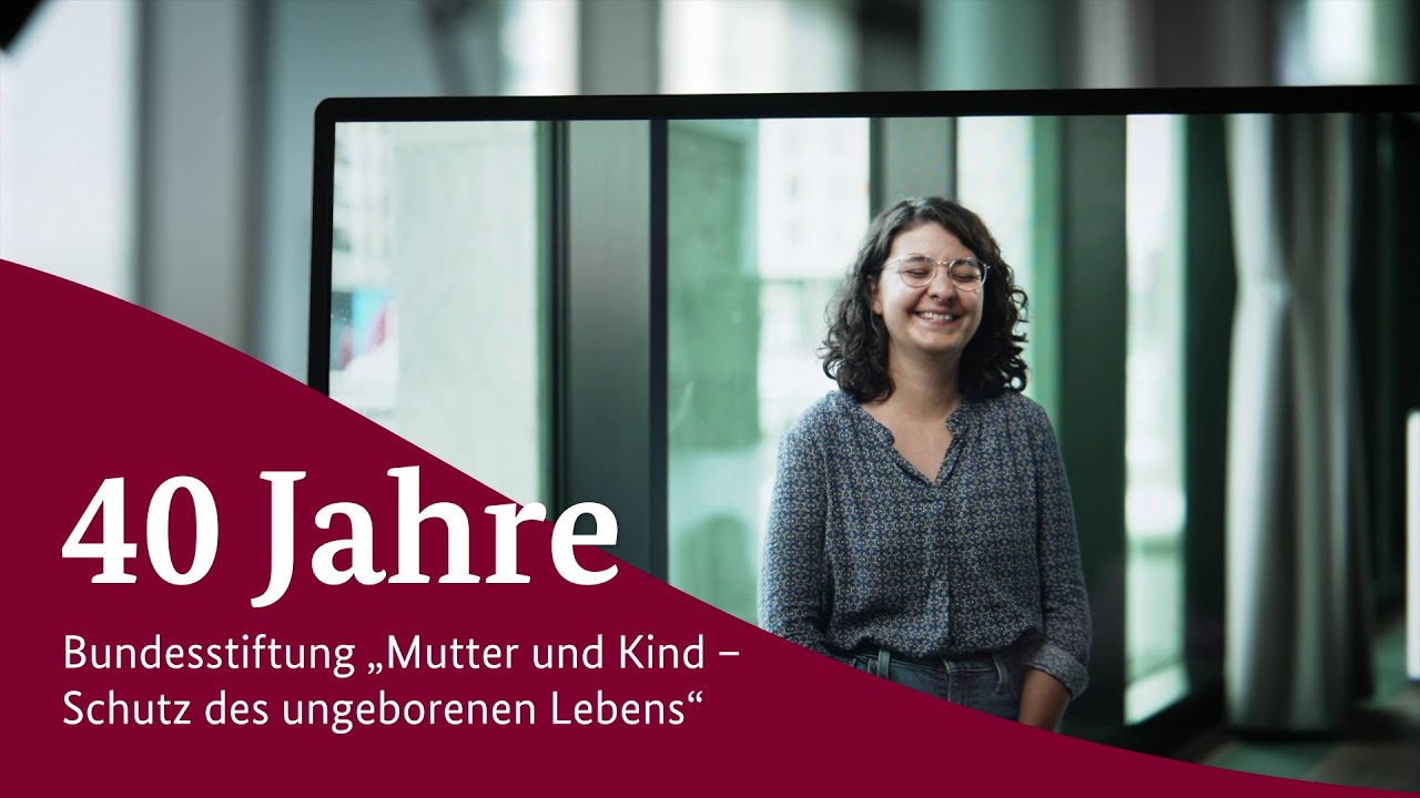 Franziska Lobe zum 40. Jubil&auml;um der Bundesstiftung Mutter und Kind