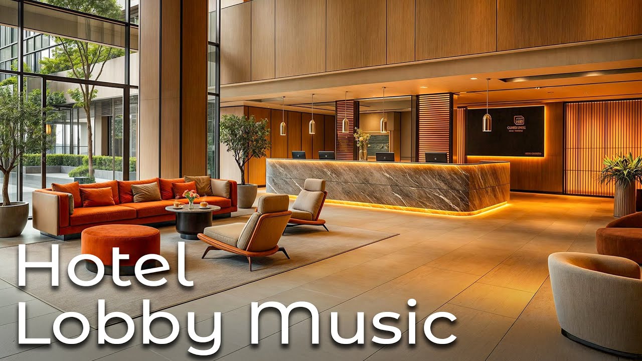 Hotel Lobby Music BGM - Smooth Jazz Saxophone Instrumental Music - Cafe Music - Relaxing Jazz Music