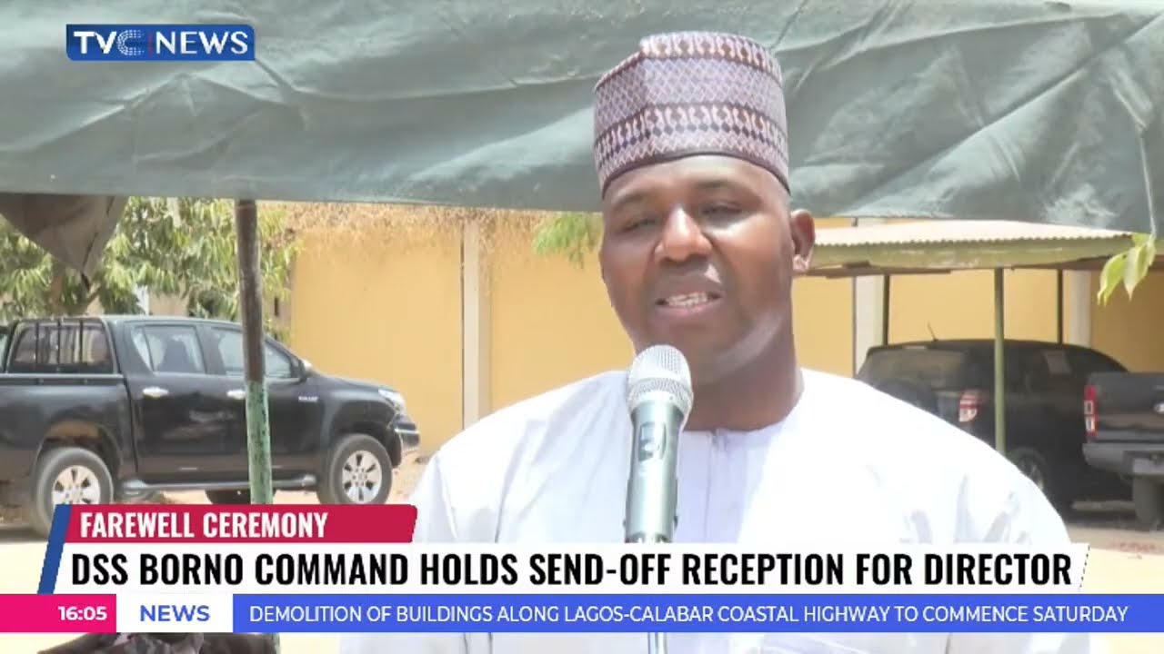 DSS Borno Command Holds Send-Off Reception For Director