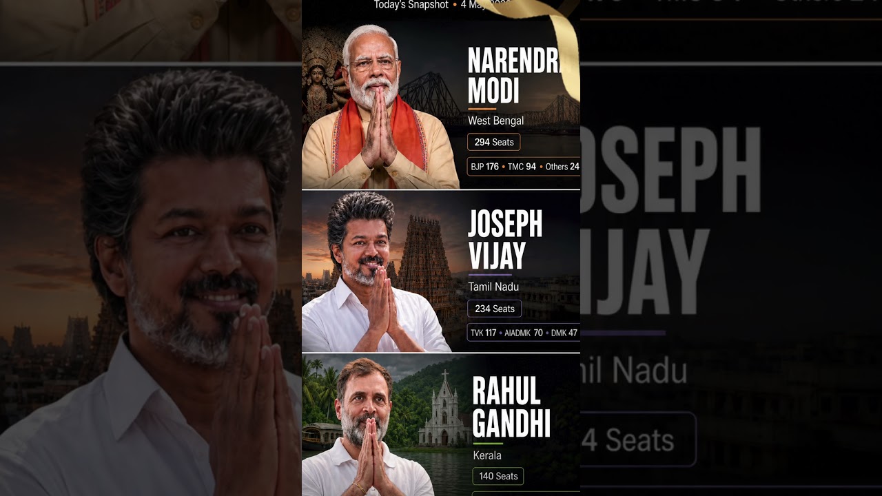 Election Results 2026 🔥 India ka Mood Change? WB, TN, Kerala BIG Update 🇮🇳