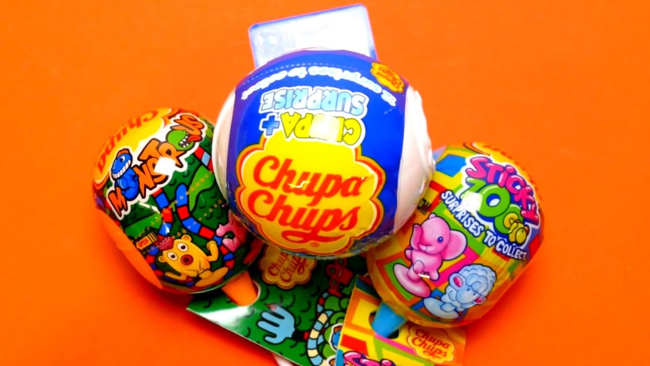 Chupa Chups Surprise Ball & Sticky Zoo Toys