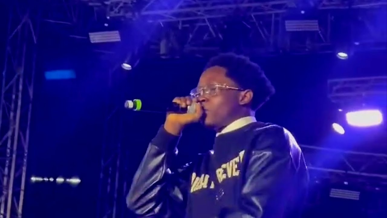 Disasta performance on Davido 5ive tour in uyo.