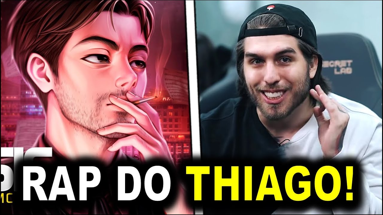 RAKIN REAGINDO AO DROP DO THIAGO FRITZ!!! (Porta)