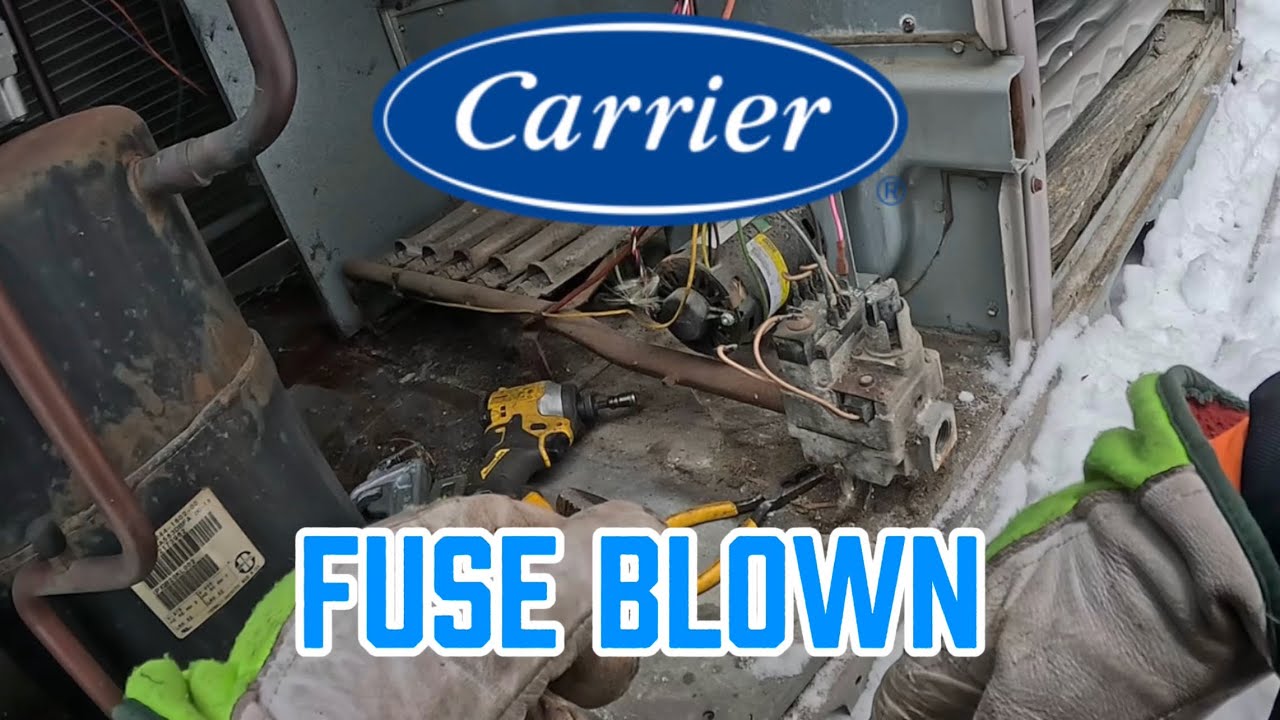 NO HEAT! Carrier Control Voltage Short