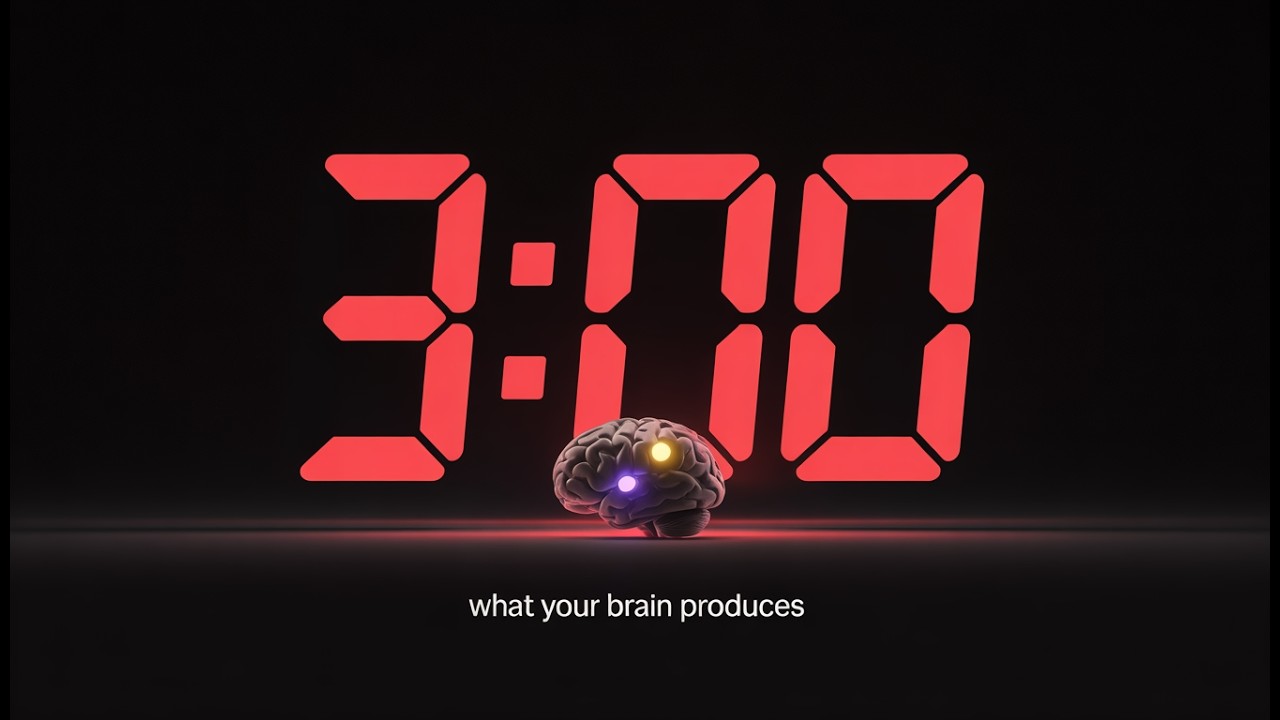 सुबह 3 बजे आपका दिमाग जो बनाता है, वह आपको चौंका देगा | YOUR BRAIN MAKES THIS AT 3 AM