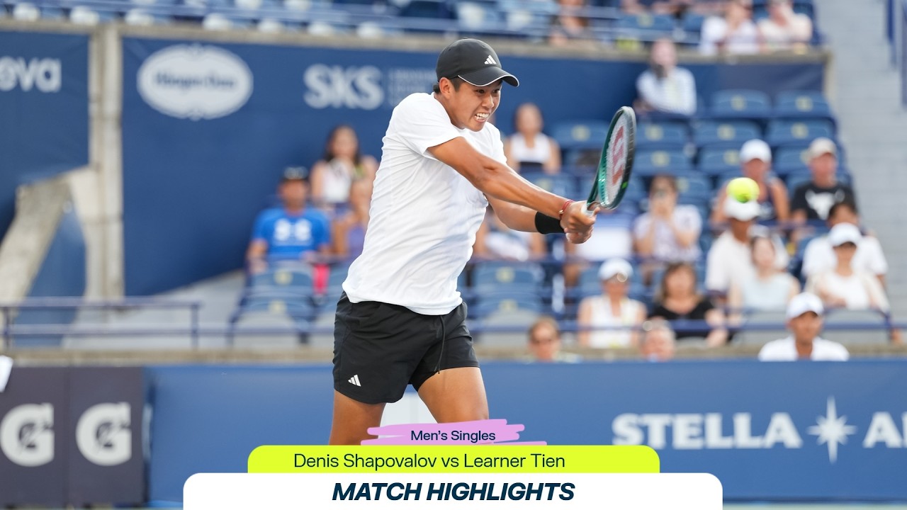 SHAPOVALOV VS TIEN | NATIONAL BANK OPEN - TORONTO | ROUND 2