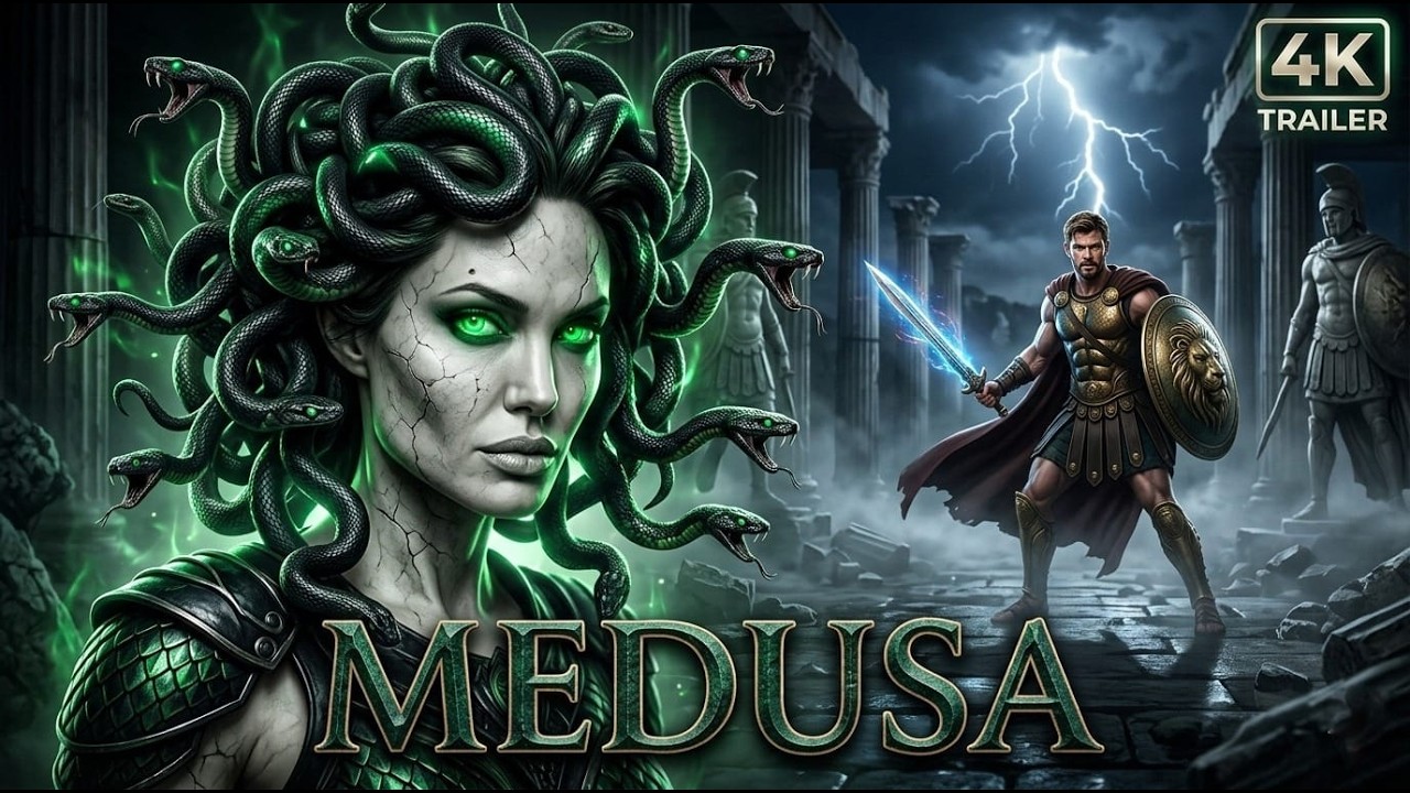 MEDUSA (2026) Trailer | Angelina Jolie | Chris Hemsworth | Dark Mythology Movie