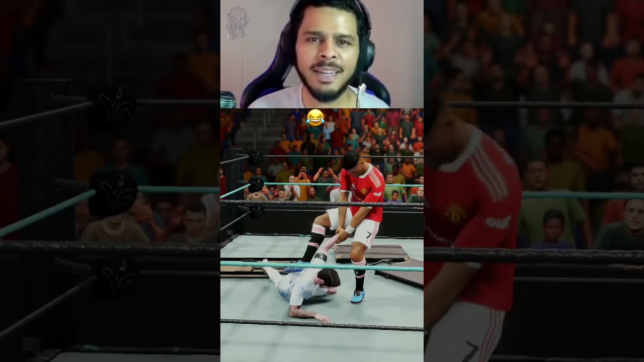 Ronaldo Vs Messi #wwe2k #soccerfight #fantasymatch