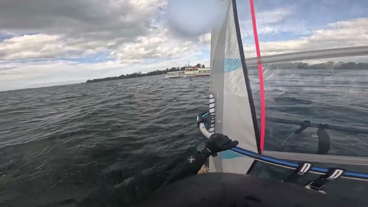 Windsurfen in Feldwies am Chiemsee Sept 2025 - ohne passenden Wind :-(