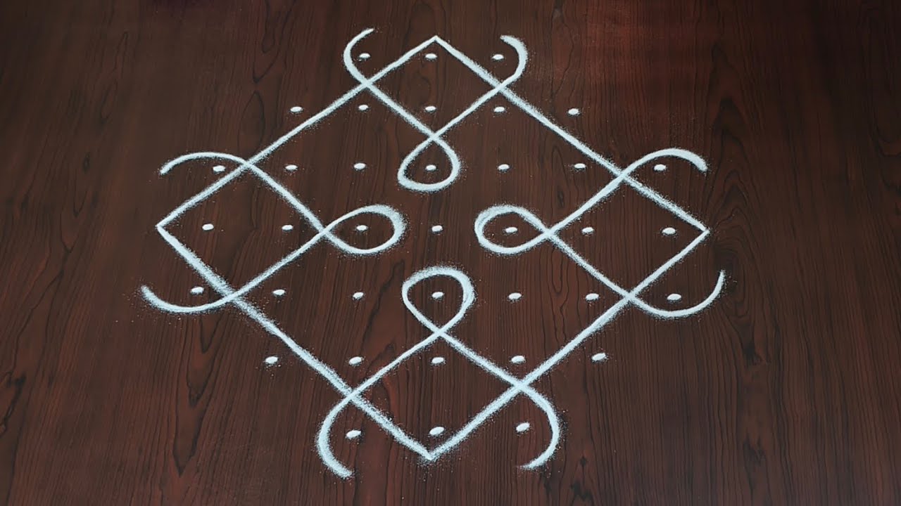 7dots melikala muggulu|easy rangoli|daily chukkala muggulu||sikku,kambhi,neli kolams|#Nice Rangoli