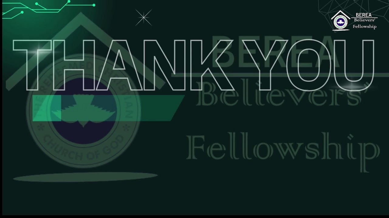 Berea Believers' Fellowship (16 November 2025)