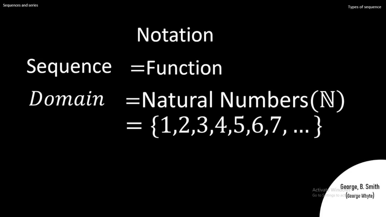 2.2 Sequence and Series.  Example