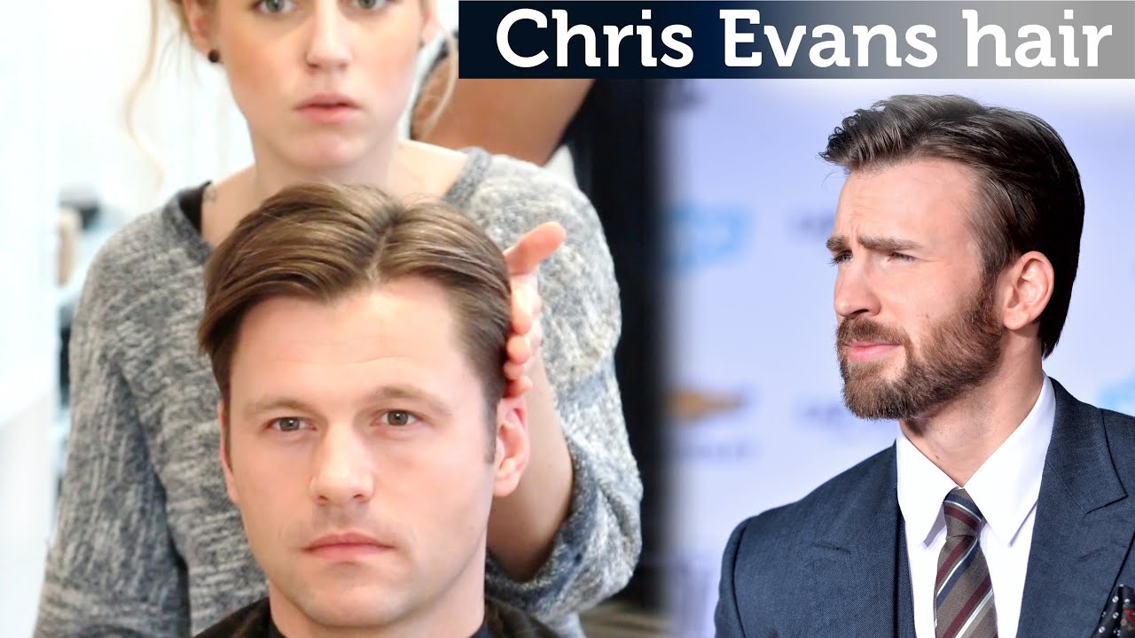 Chris Evans Hair Video | Classic Hairstyle For Men | Medium Length Hair
